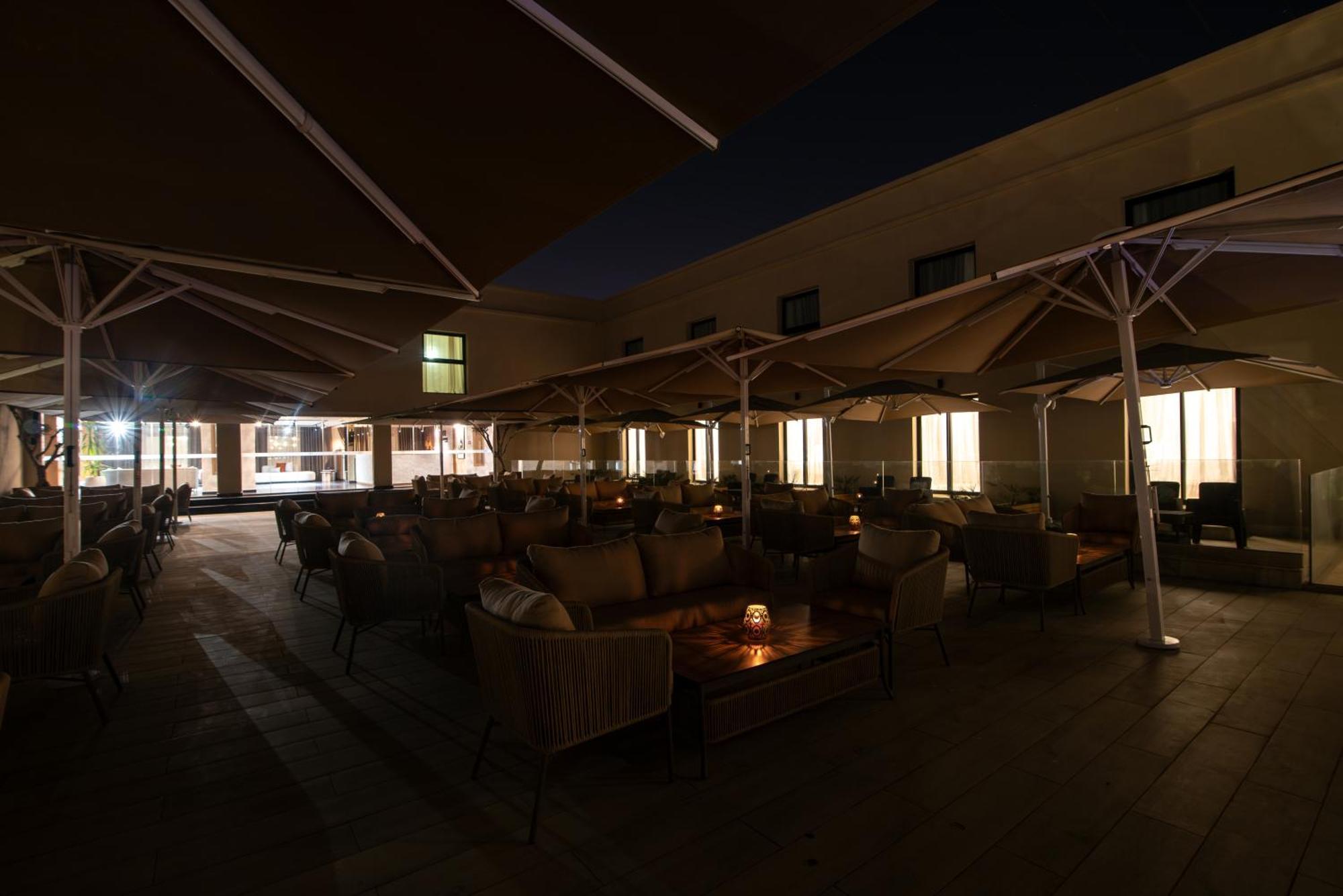 Dominium Palace 阿加迪尔 外观 照片 The terrace of the restaurant
